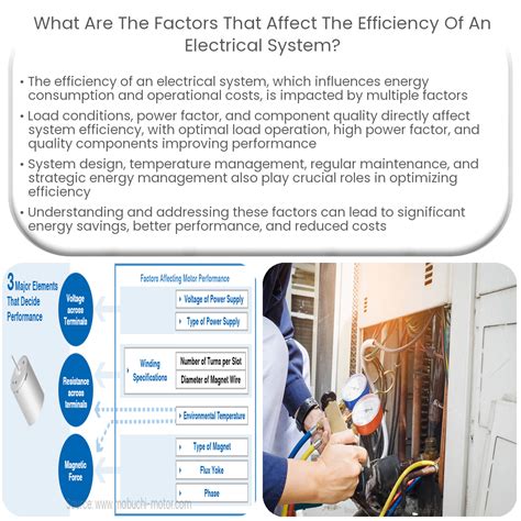 Efficiency in electrical systems through proper organization