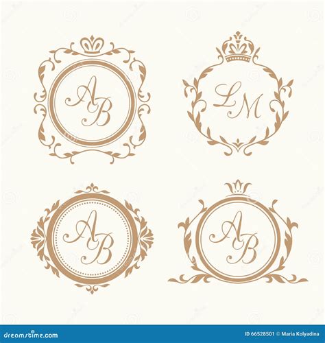 Elegant and Sophisticated Monogram Template