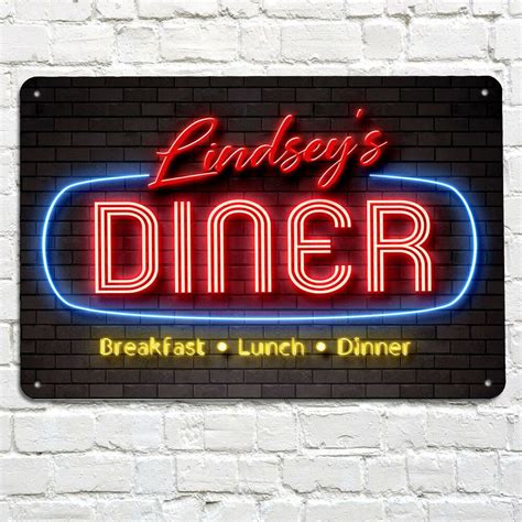 Elegant Diner Sign Template