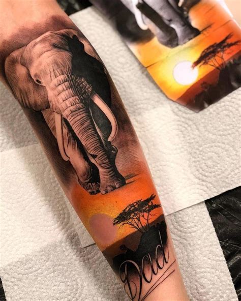 Elegant Elephant Tattoos