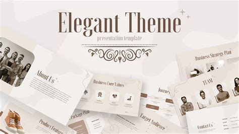 Elegant PPT Templates for Presentation