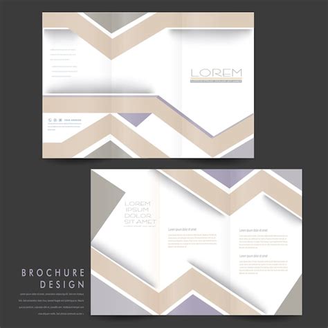 Elegant Tri-Fold Brochure Template