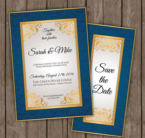 Elegant Typography Invitation Template