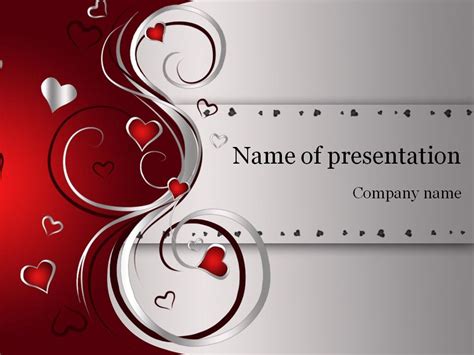 Elegant Valentine's Day PowerPoint Template