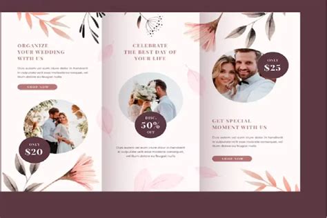 Elegant Wedding Booklet Template