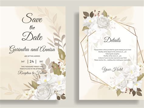 Elegant Wedding Invitation Template