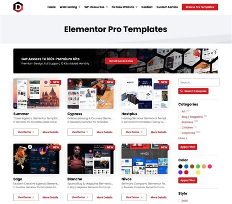 Elementor Template 1