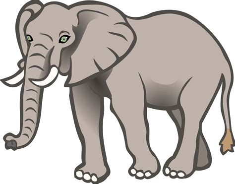 Elephant printable 2