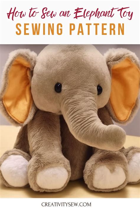 Benefits of using an elephant sewing pattern