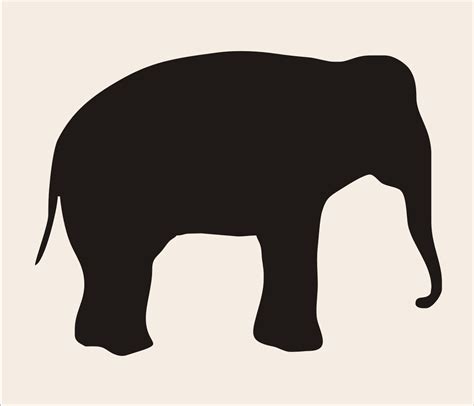 Elephant Stencil Printable Templates For Kids