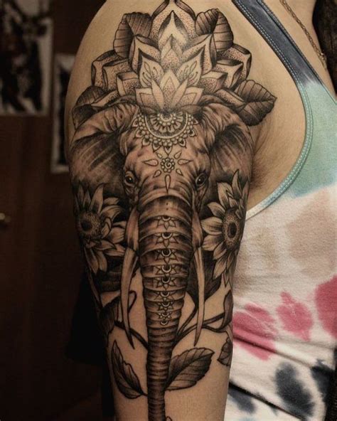 Placement of elephant tattoos