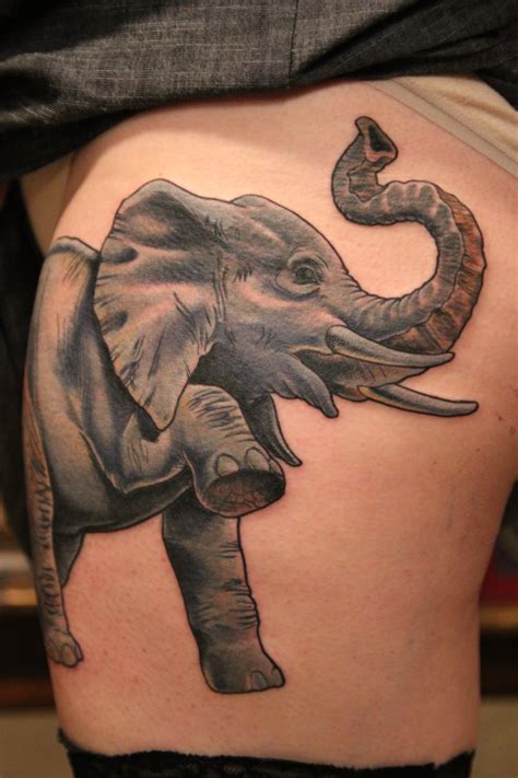 Elephant tattoo styles