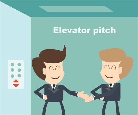 A person focusing on the benefits in their elevator pitch