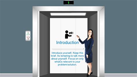 Elevator Pitch PowerPoint Template