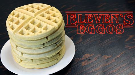 Eleven's Eggos recipe card printable