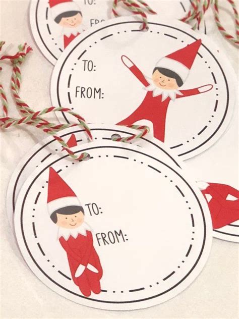 Elf Gift Tags