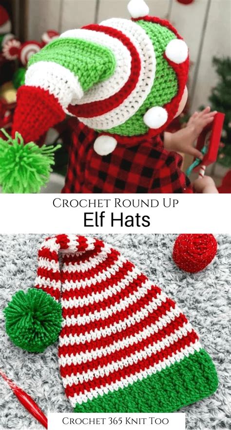 Elf Hat with Pom-Pom Template