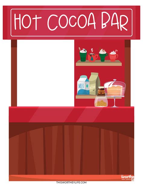 Elf's Hot Cocoa Bar