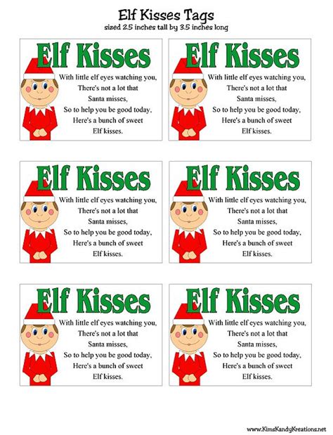 Elf Kisses for Christmas