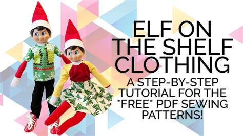 Elf on the Shelf clothes pattern to print