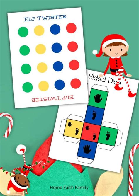 Elf on the Shelf Twister Printables Gallery Image 10