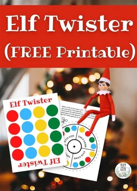 Elf on the Shelf Twister Printables Gallery Image 2