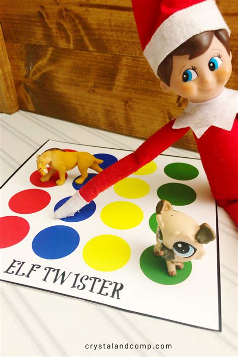 Elf on the Shelf Twister Printables Gallery Image 8