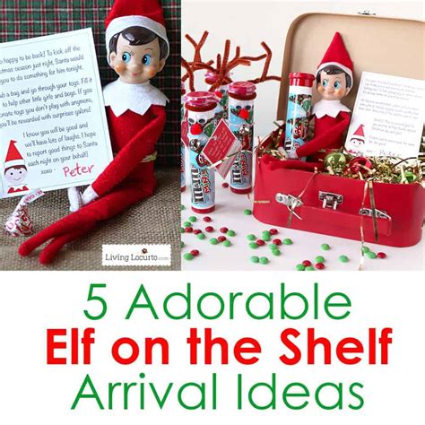 Elf on the Shelf Arrival Ideas