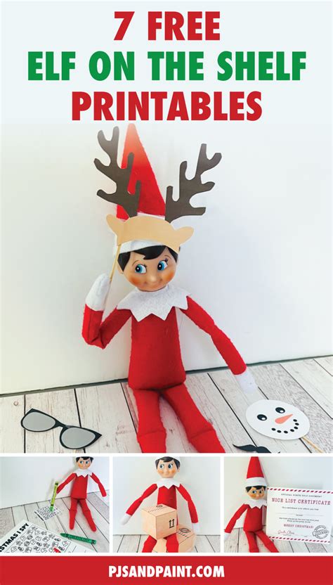 Elf on the Shelf Free Printables