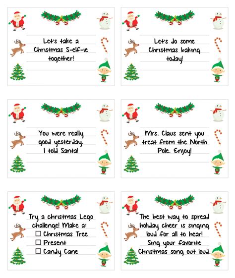 Elf on the Shelf Note Ideas Gallery 4