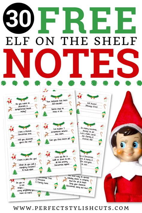 Elf on the Shelf Printables