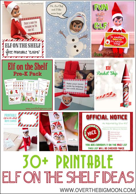 Elf Printable Ideas