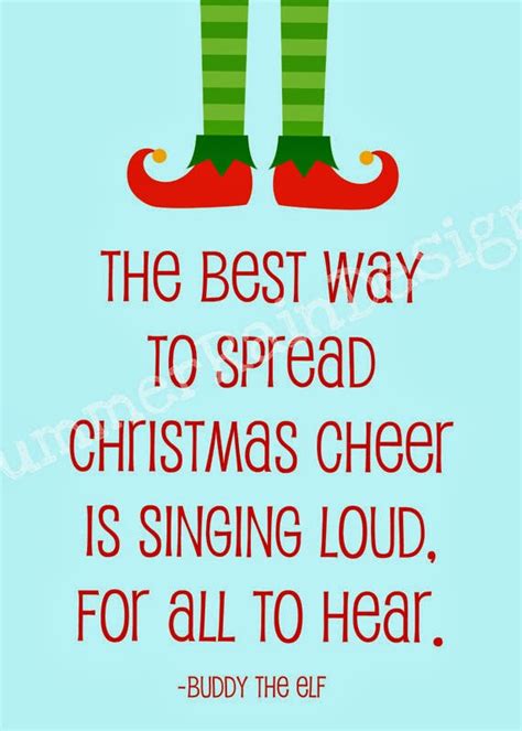 Holiday Cheer Elf Quotes