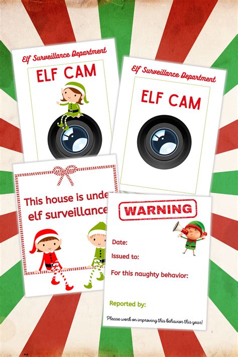 Elf Surveillance Letter Template