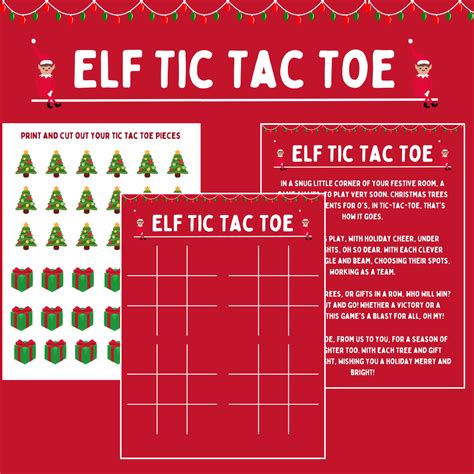 Elf Tic Tac Toe Variations