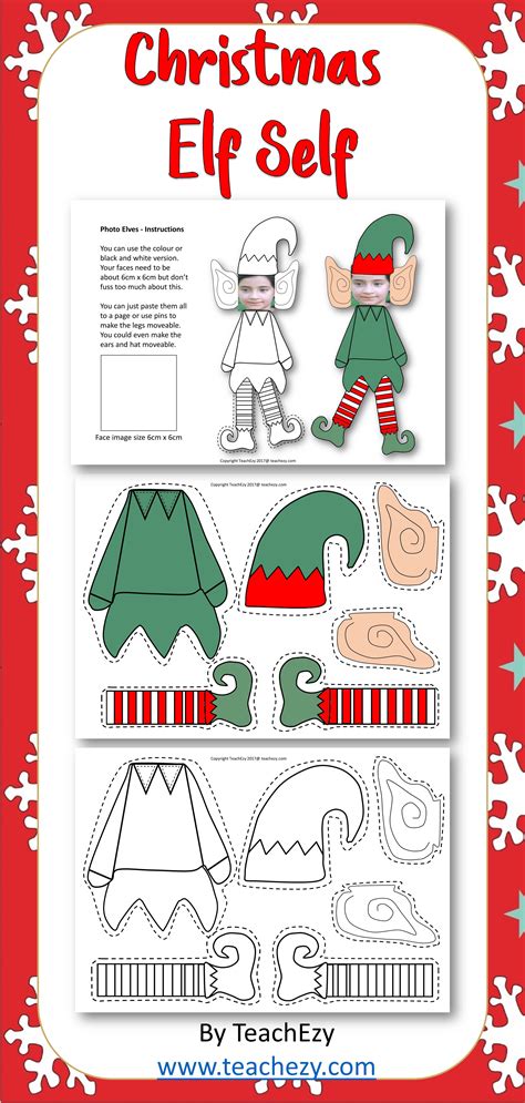 Elf Yourself Printable Fun Templates