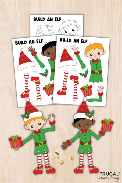 Elf Yourself Printable Templates for Activities