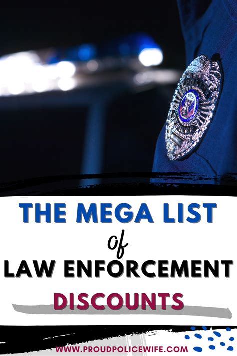 Eligibility for Law Enforcement Discount