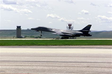 B-1B Lancer bomber at Ellsworth AFB