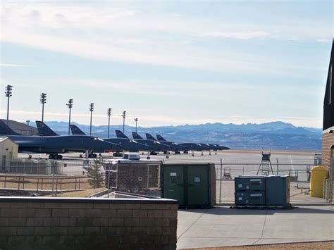 Aerial view of Ellsworth AFB in South Dakota