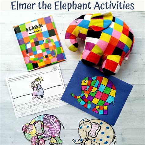 Elmer activities for kids