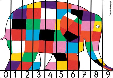 Elmer the Elephant Puzzle