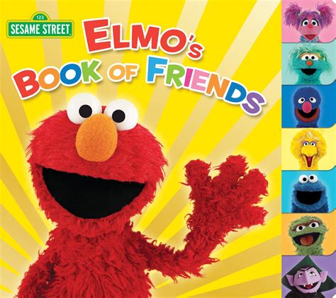 Elmo Friends Coloring Page