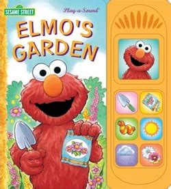 Elmo Garden Coloring Page