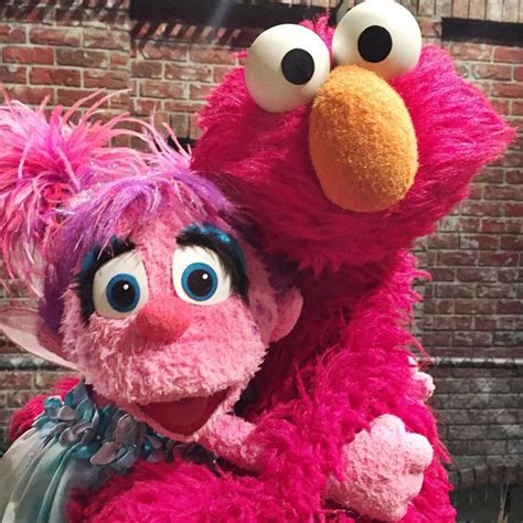 Elmo Hugging Friends