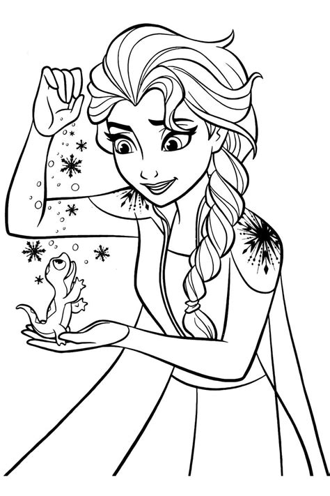 Elsa Coloring Page 8