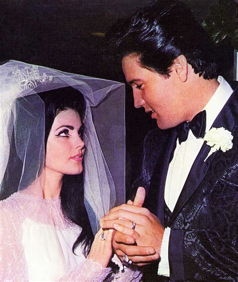 Elvis Presley and Priscilla Presley