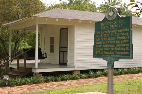 Elvis Presley's Birthplace in Tupelo, Mississippi