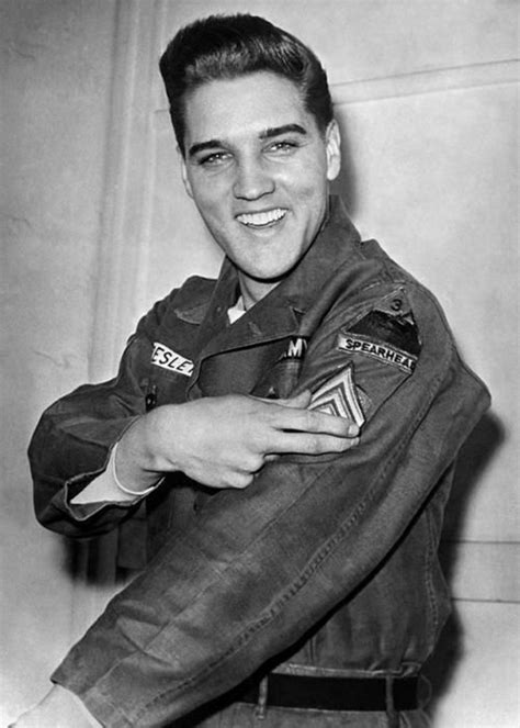 Elvis Presley in Uniform