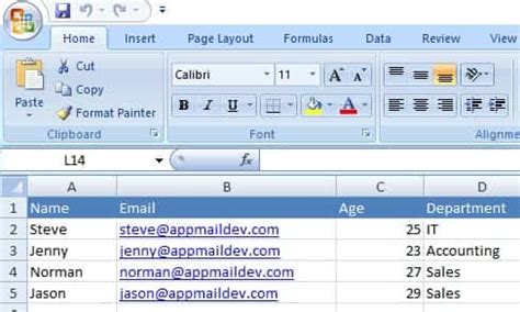 Email address conversion VBA script examples